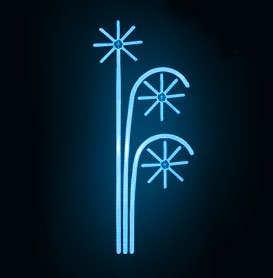 Světelný Dekor LED 7661 - 100x252cm