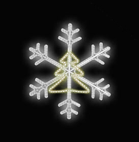 Světelný Dekor LED 7881 - 101x110cm