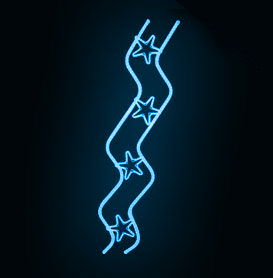 Světelný Dekor LED 7911 - 225x77cm