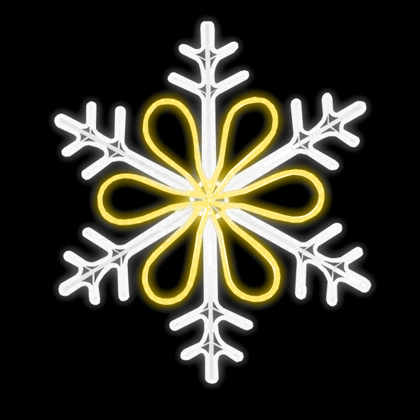 Světelný Dekor LED 7941 - 107x97cm