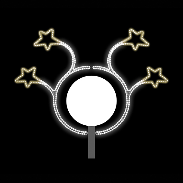 Světelný Dekor LED 8081 - 198x140cm