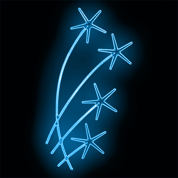 Světelný Dekor LED 8531 - 145x300cm