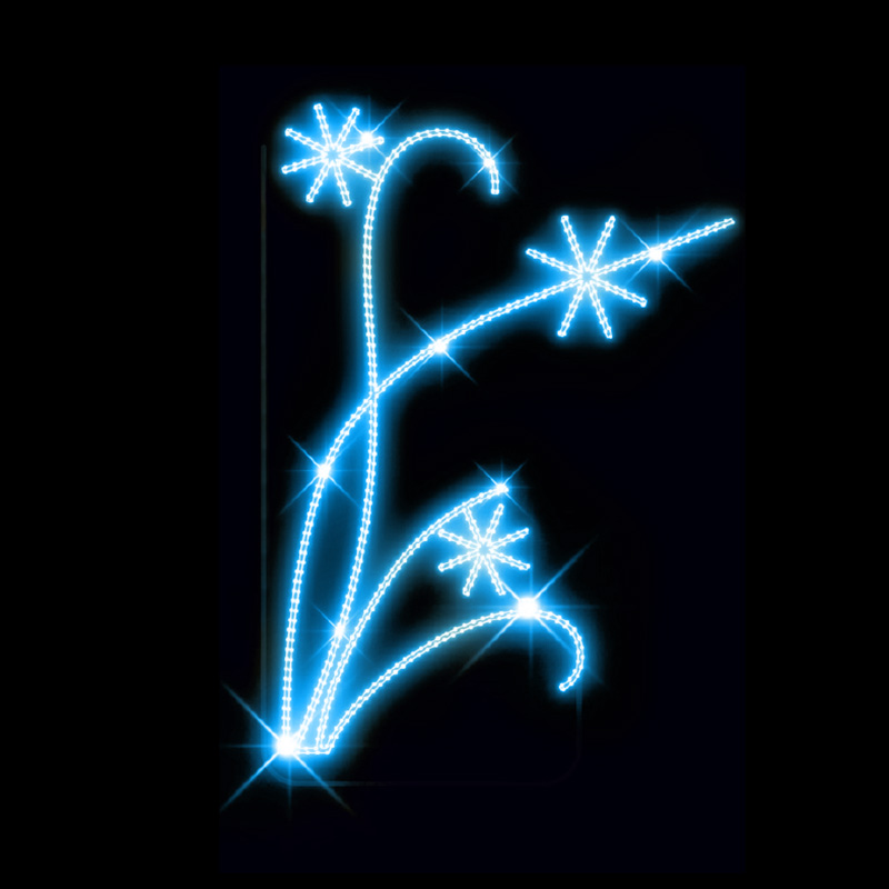 Světelný Dekor LED 9932 - 122x93cm