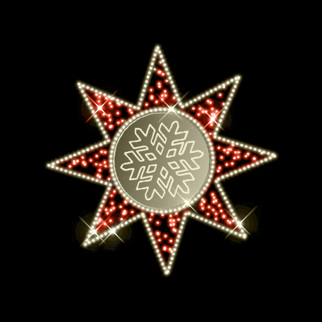 Světelný Dekor LED 9951 - 100x100cm