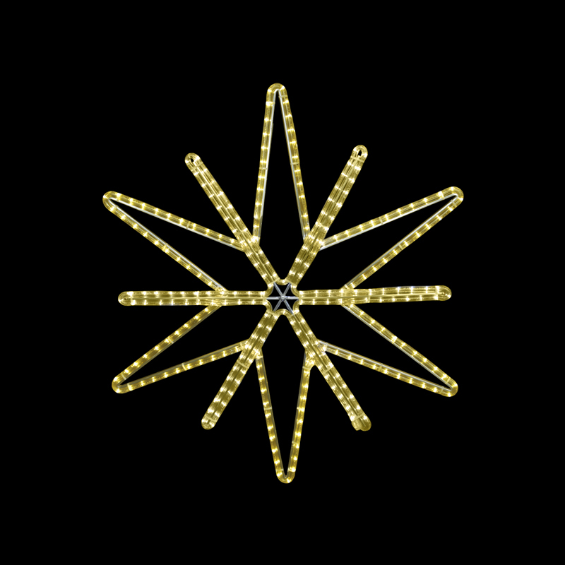 Světelný Dekor hvězda LED 5351 - 92 x 84 cm