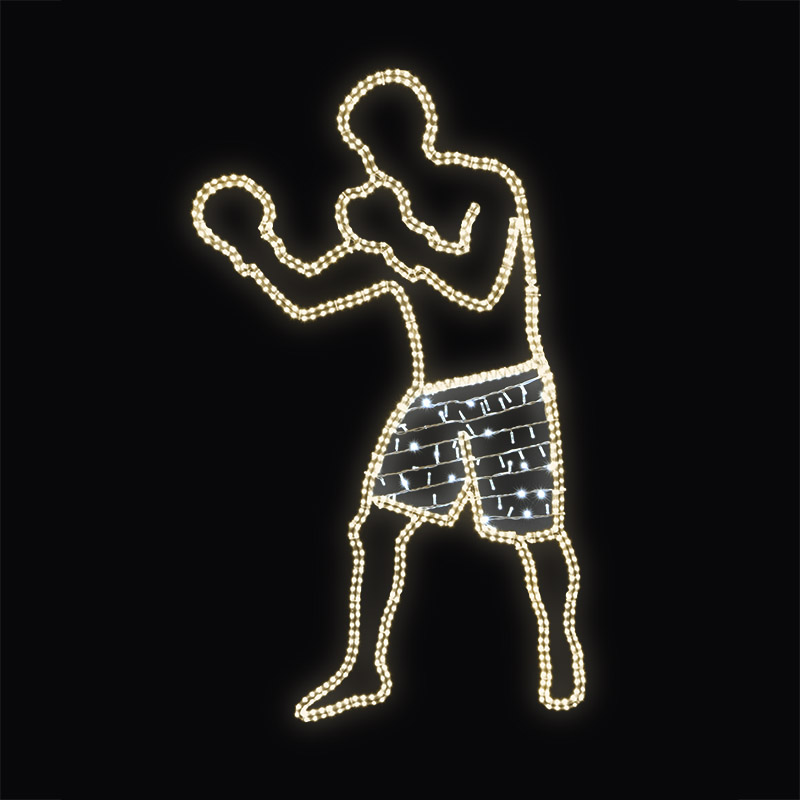 LED dekor boxer N7/20 - 195 x 116 cm