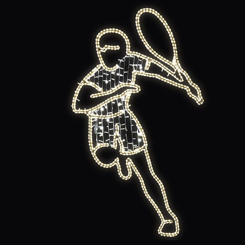 LED dekor tenista N19/20 - 210 x 122 cm