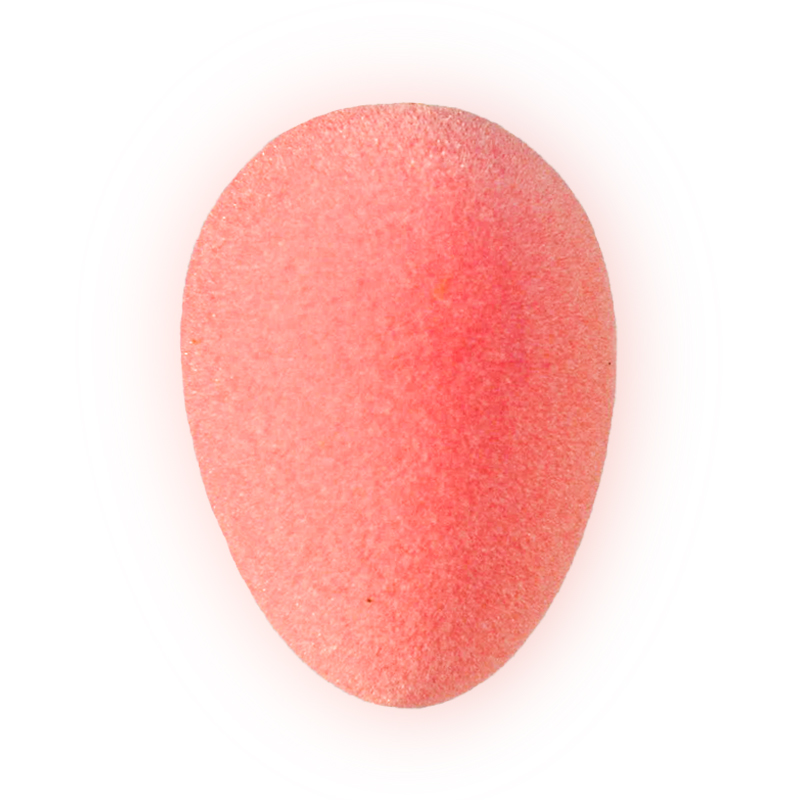 3D velikonoční vajíčko 6,5 cm plyšové malé