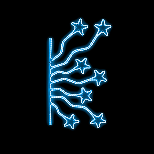 Světelný Dekor LED 8771 - 165x84cm