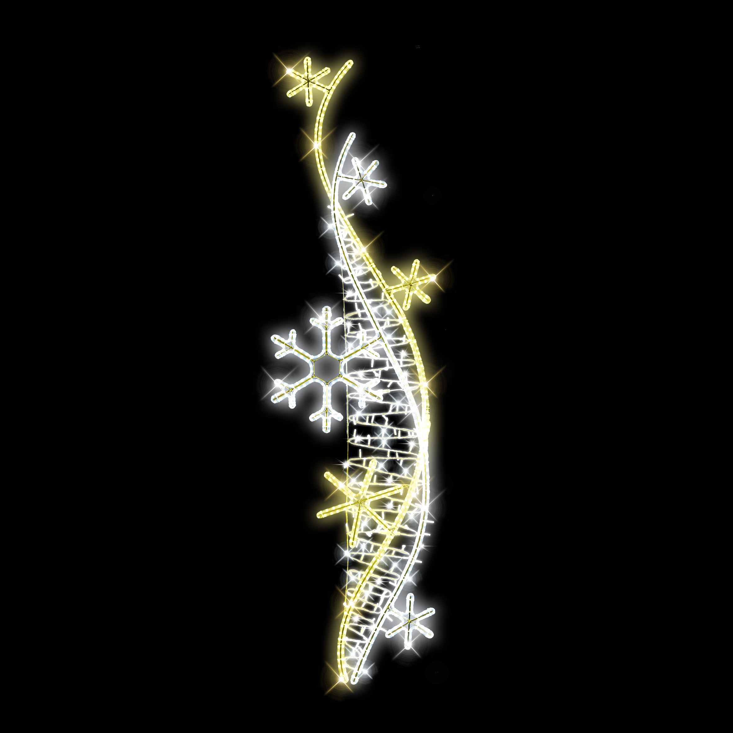 Světelný dekor LED s výpletem 1511 - 281 x 73 cm