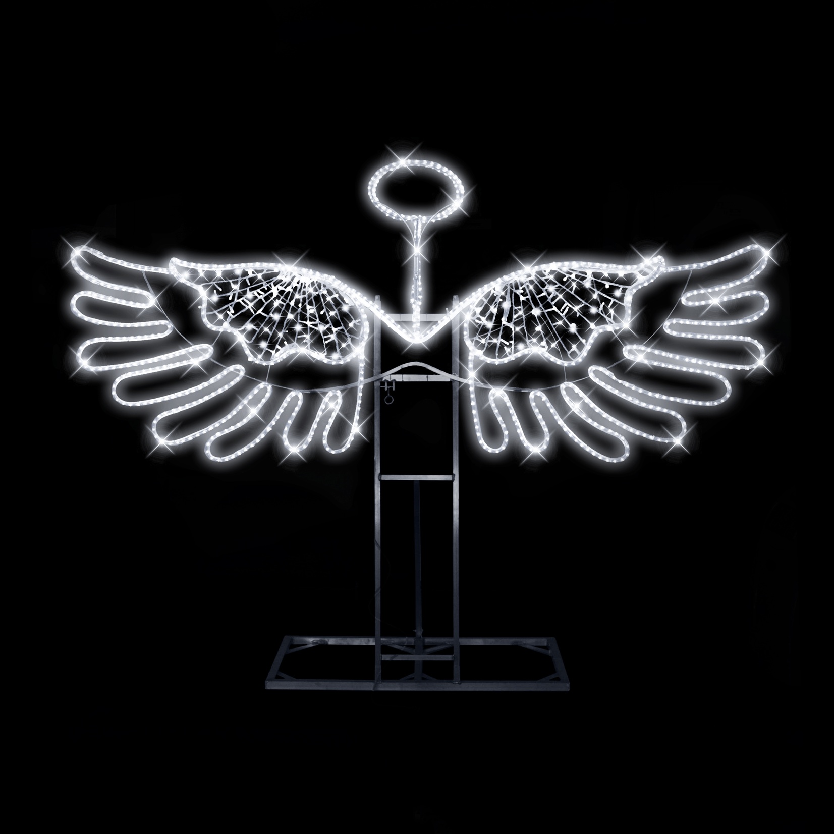 2D LED andělská křídla - N11/25 - 24 V - 200 x 258 cm