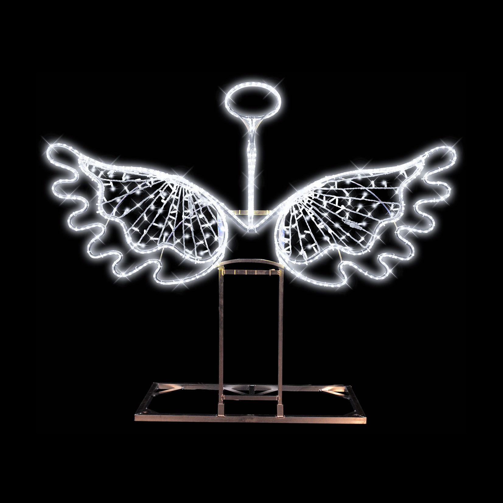 2D LED andělská křídla dětská - N29/25 - 24 V - 158 x 188 cm