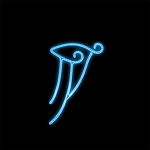 Světelný Dekor LED 8892 - 111x75cm