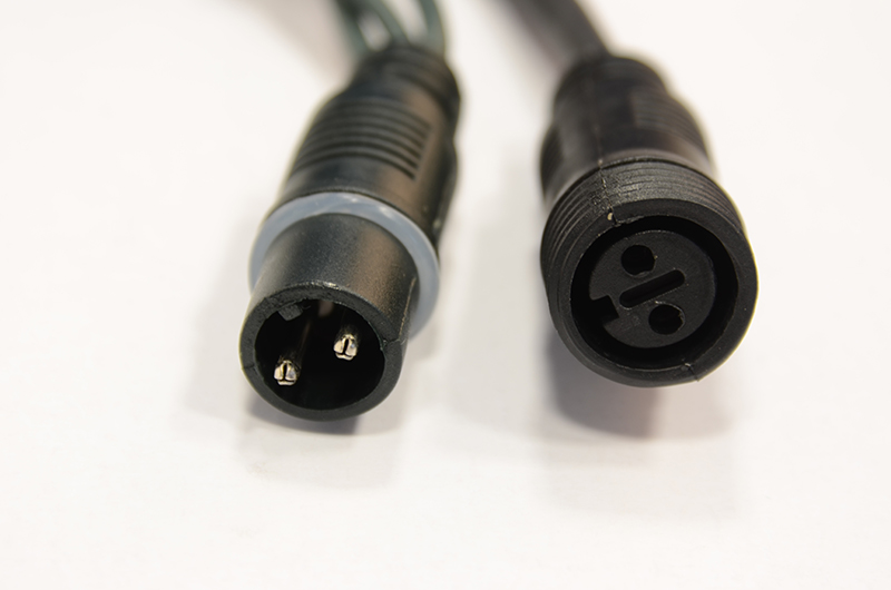 Světelný řetěz LED-PL-40 modrá/čk 4m, 40 LED