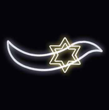 Světelný dekor LED 5271 - 88x250cm