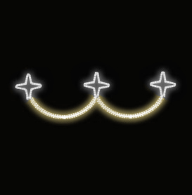 Světelný dekor LED 5341 - 198x57cm