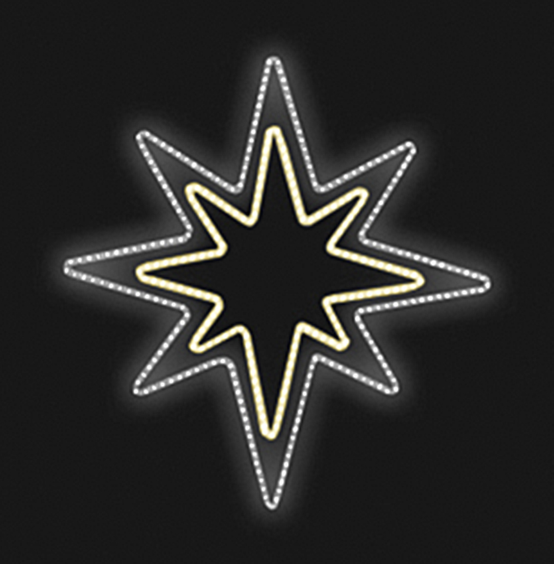 Světelný Dekor LED 5691 - 130x137cm