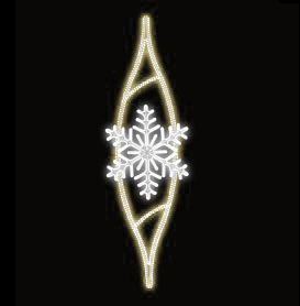 Světelný Dekor LED 5821 - 100x306cm