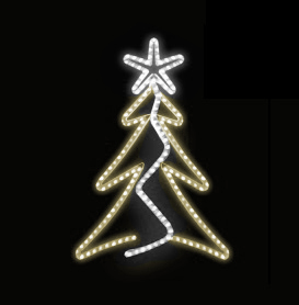 Světelný Dekor LED 5891 - 80x130cm