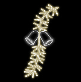 Světelný Dekor LED 5971 - 112x227cm