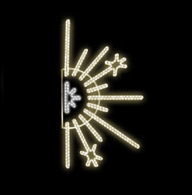 Světelný Dekor LED 6831 - 75x140cm