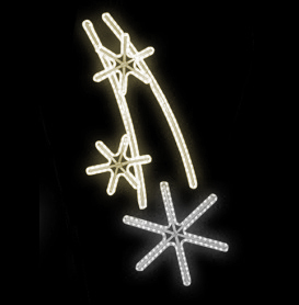 Světelný Dekor LED 6981 - 148x84cm