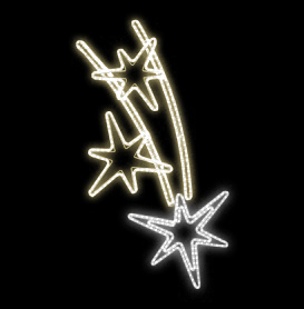 Světelný Dekor LED 6991 - 84x148cm