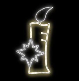 Světelný Dekor LED 7271 - 75x140cm