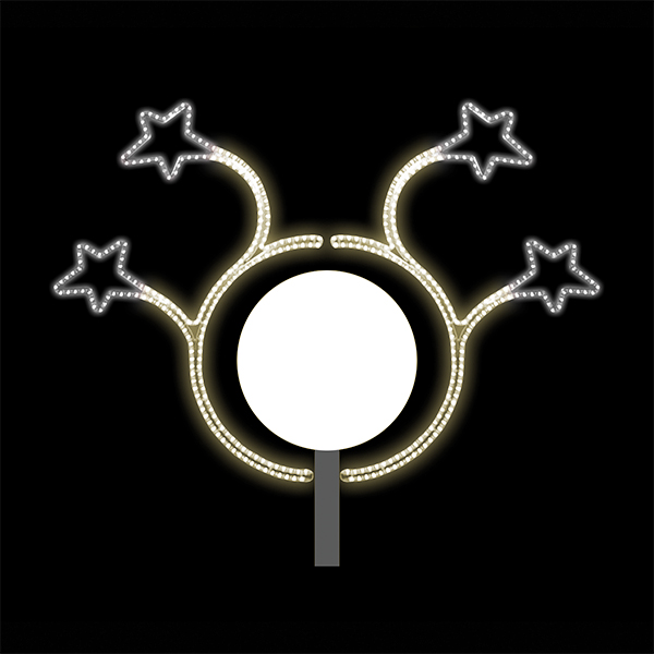 Světelný Dekor LED 8081 - 198x140cm