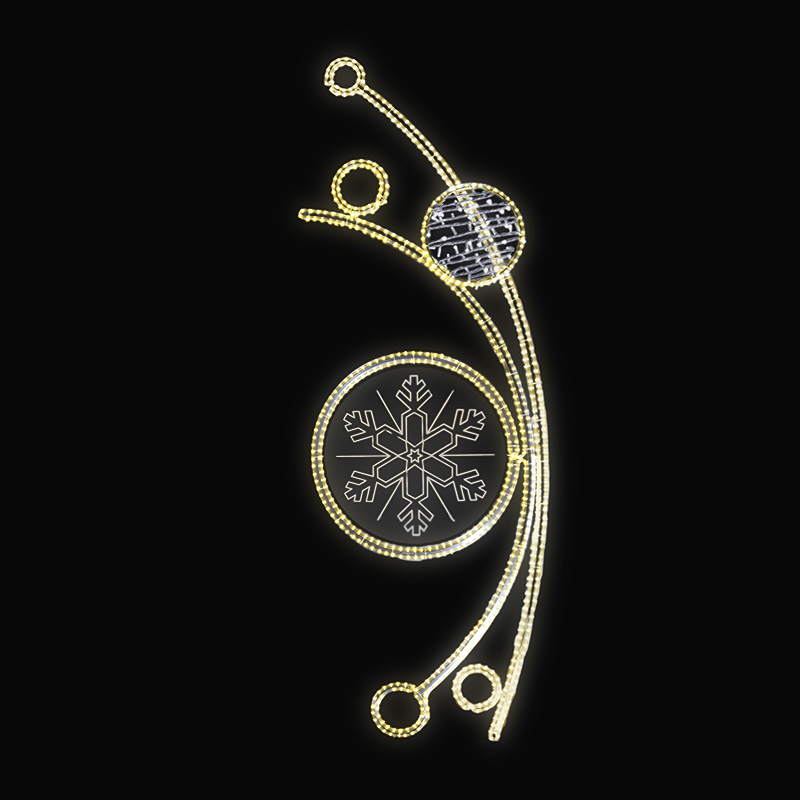 Světelný Dekor s plastovou vsadkou LED 1001 - 272 x 96cm