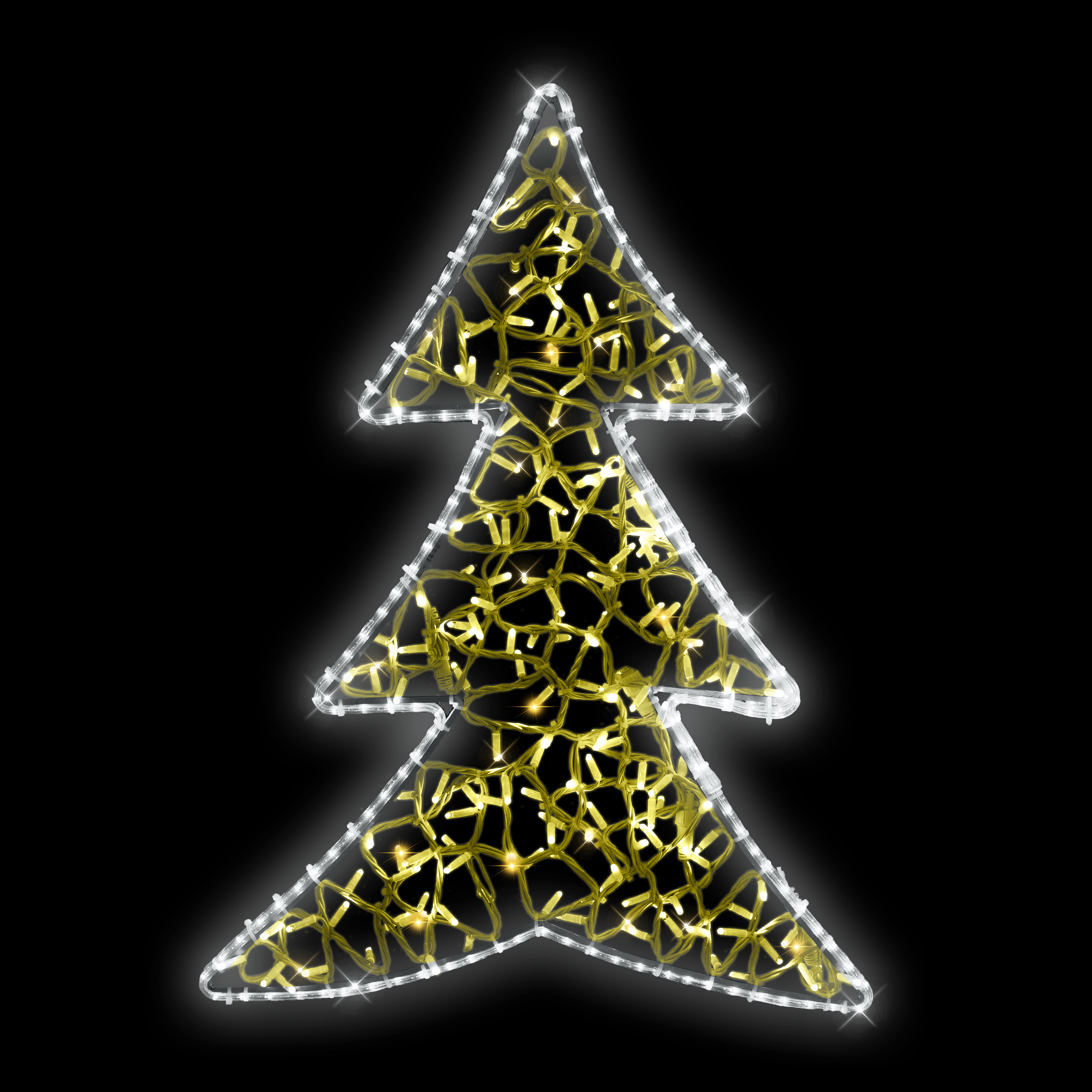 Světelný dekor strom LED 5882 - 97 x 80 cm