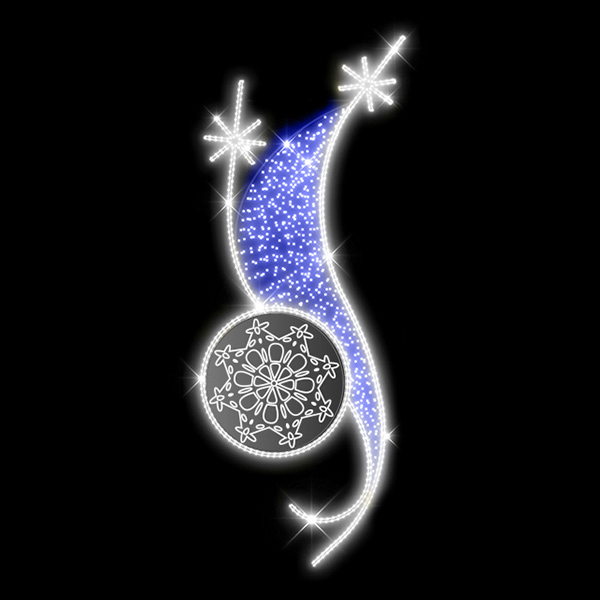 Světelný Dekor LED 9881 - 109x293cm