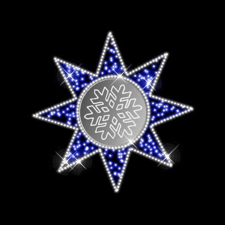 Světelný Dekor LED 9951 - 100x100cm