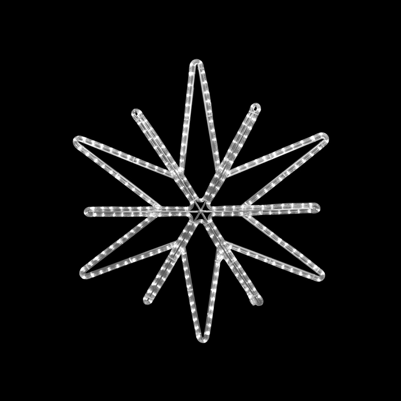 Světelný Dekor hvězda LED 5351 - 92 x 84 cm