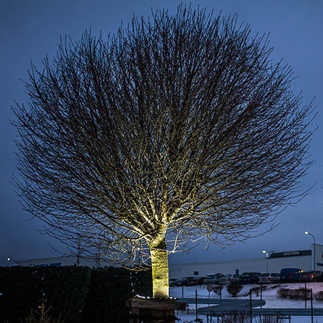 Flexibilní LED řetězový reflektor TF-FW-002-3030-24V - teplá bílá