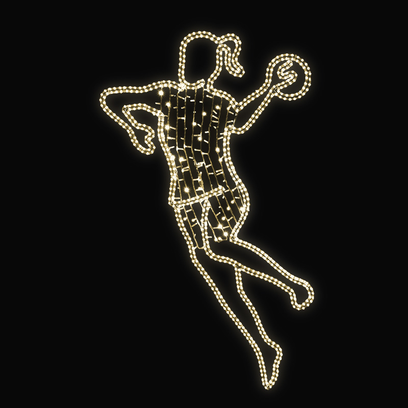 LED dekor házenkářka N11/20 - 212 x 121 cm