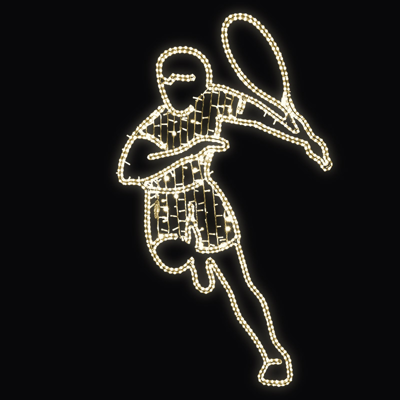 LED dekor tenista N19/20 - 210 x 122 cm