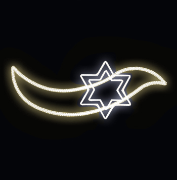 Světelný dekor LED 5271 - 88x250cm