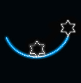 Světelný dekor LED 5291 - 80x240cm