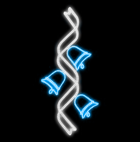 Světelný Dekor LED 5941 - 102x226cm