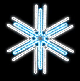 Světelný Dekor LED 6912 - 90x90cm