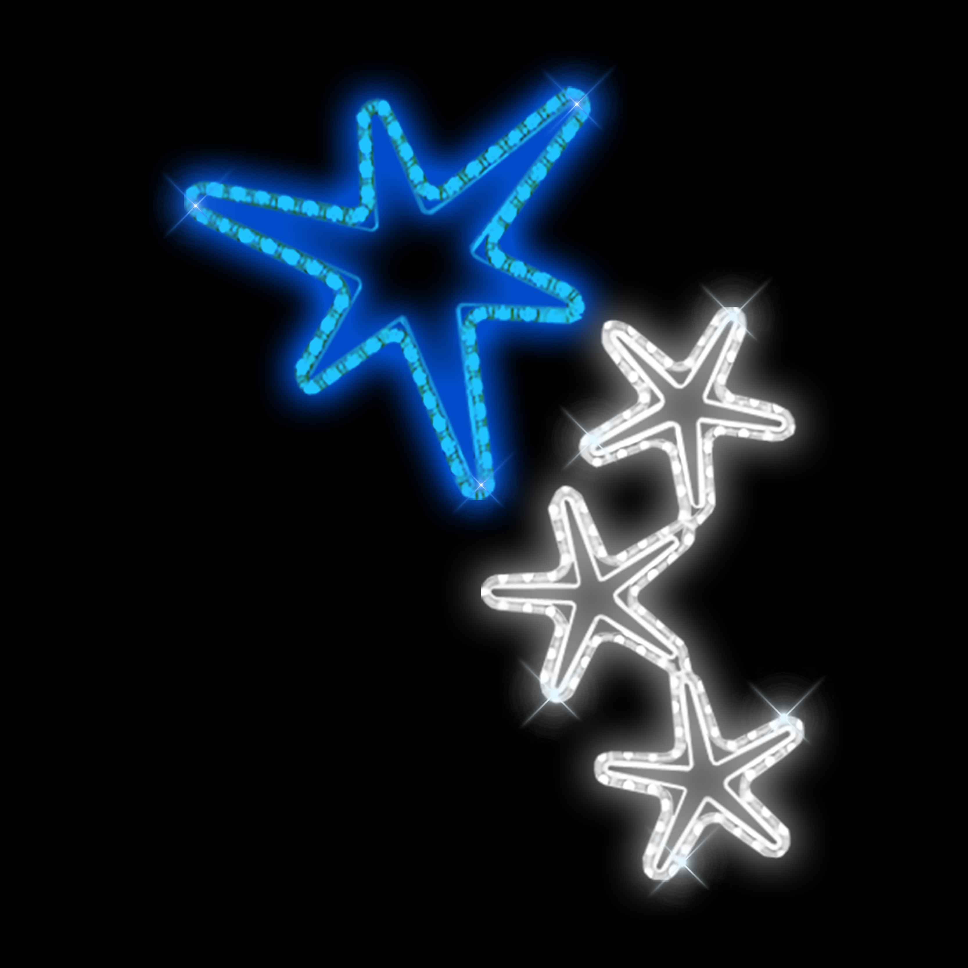 Světelný Dekor LED 6962 - 70x90cm