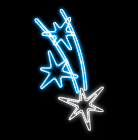 Světelný Dekor LED 6991 - 84x148cm