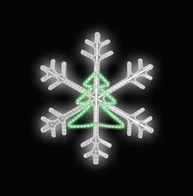 Světelný Dekor LED 7881 - 101x110cm