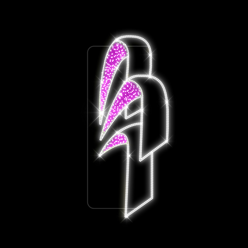 Světelný Dekor LED 9831 - 115x298cm