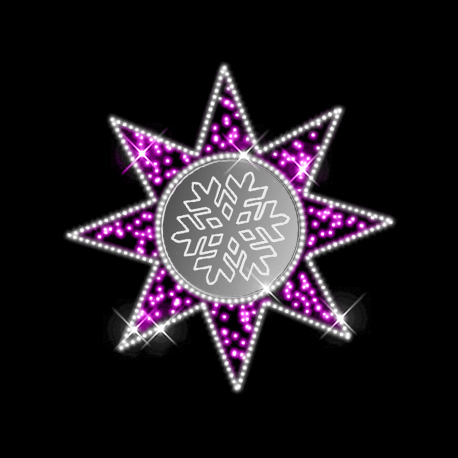 Světelný Dekor LED 9951 - 100x100cm