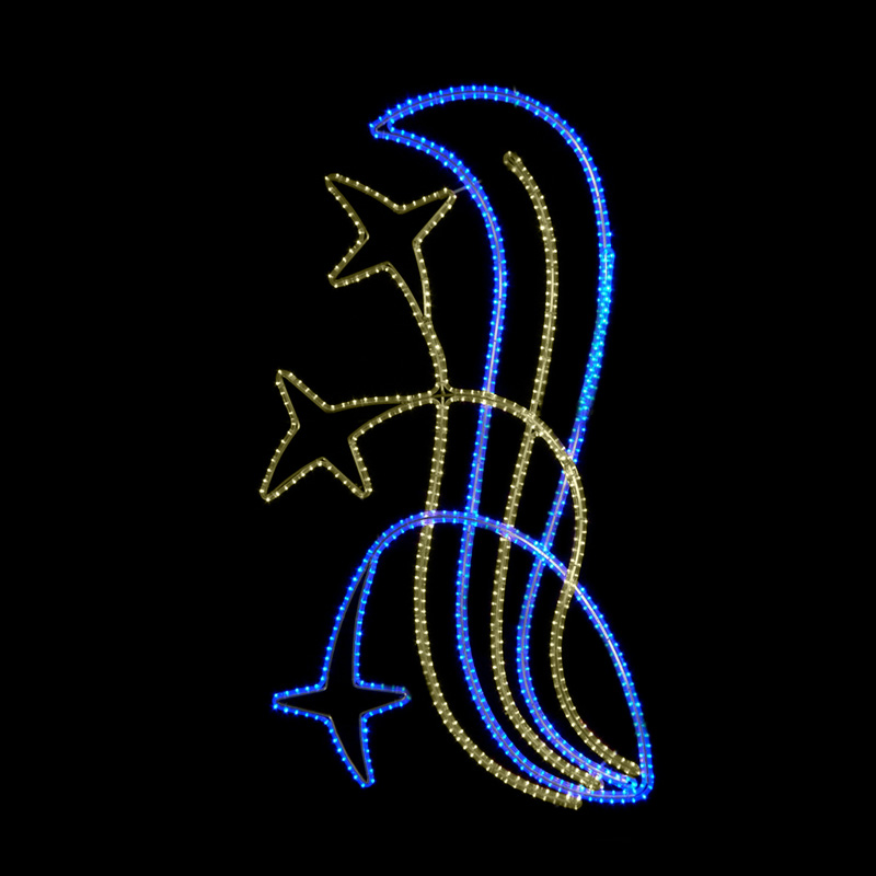 Světelný Dekor LED 9441 - 204x112cm