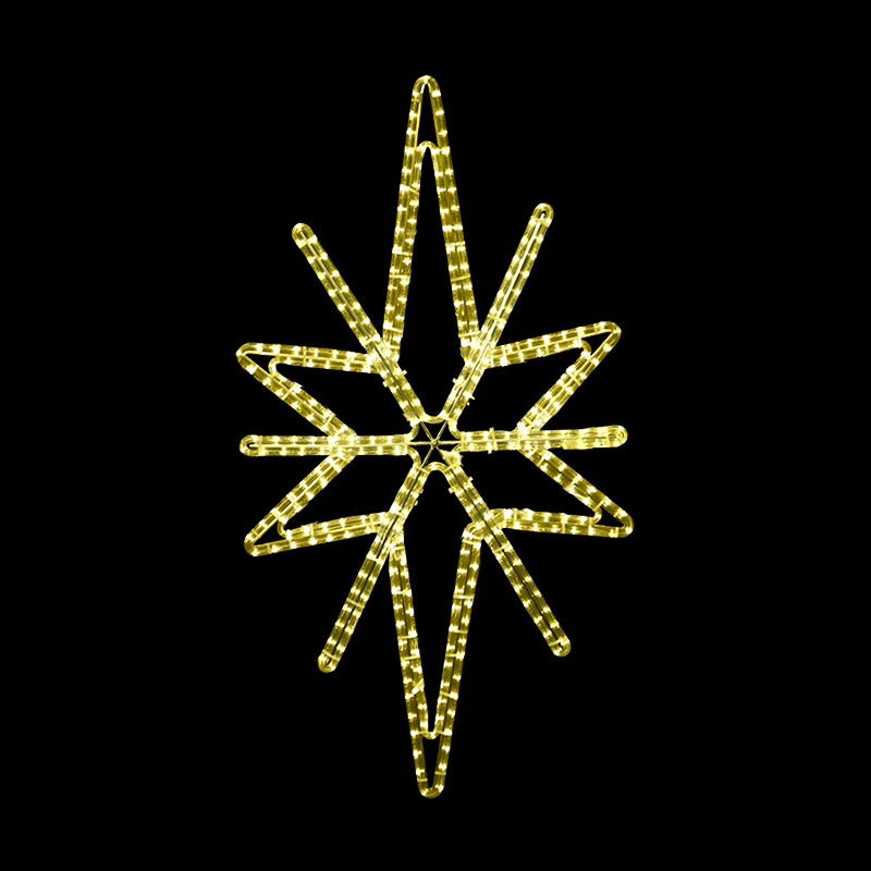 Světelný Dekor hvězda LED 5381 - 112 x 61 cm