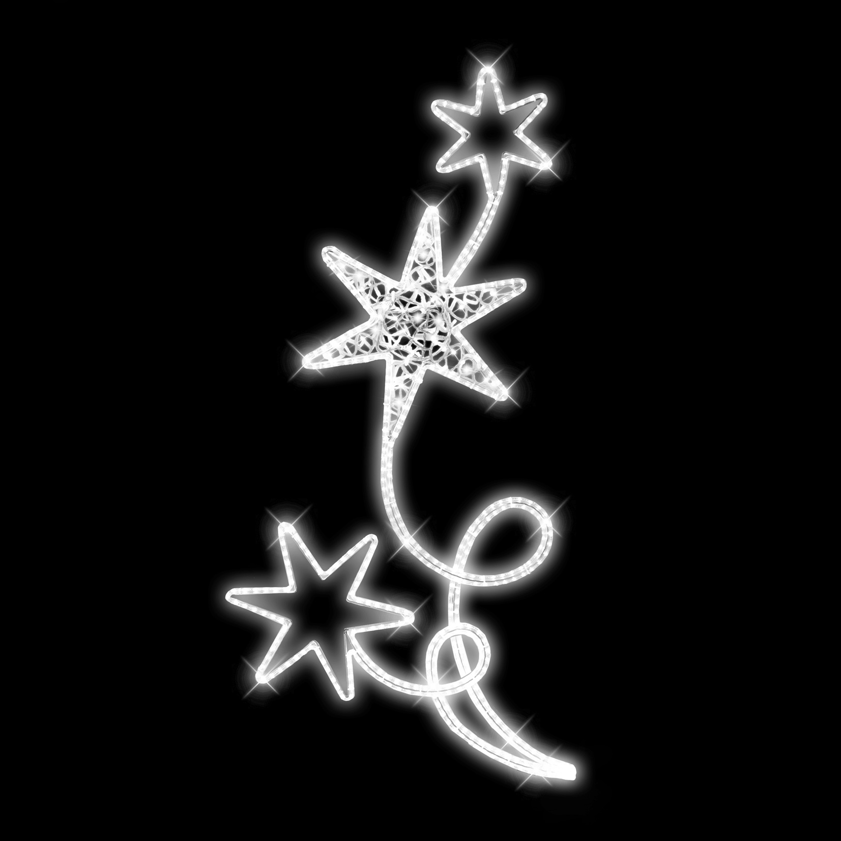 Světelný dekor LED s výpletem 1541 - 200 x 98 cm