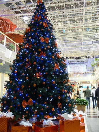 Světelný řetěz LED-PL-40 modrá/čk 4m, 40 LED